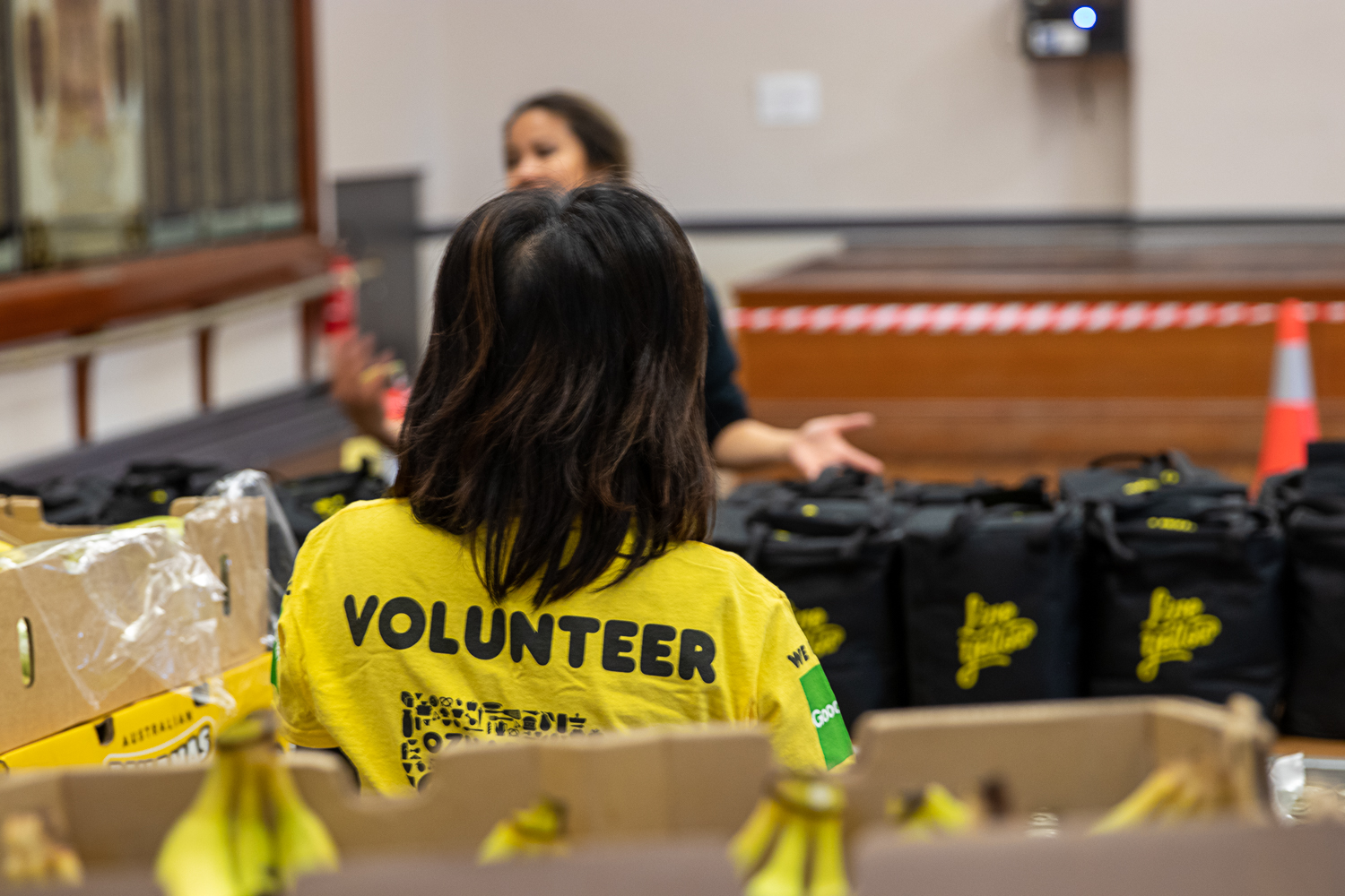 OzHarvest volunteer