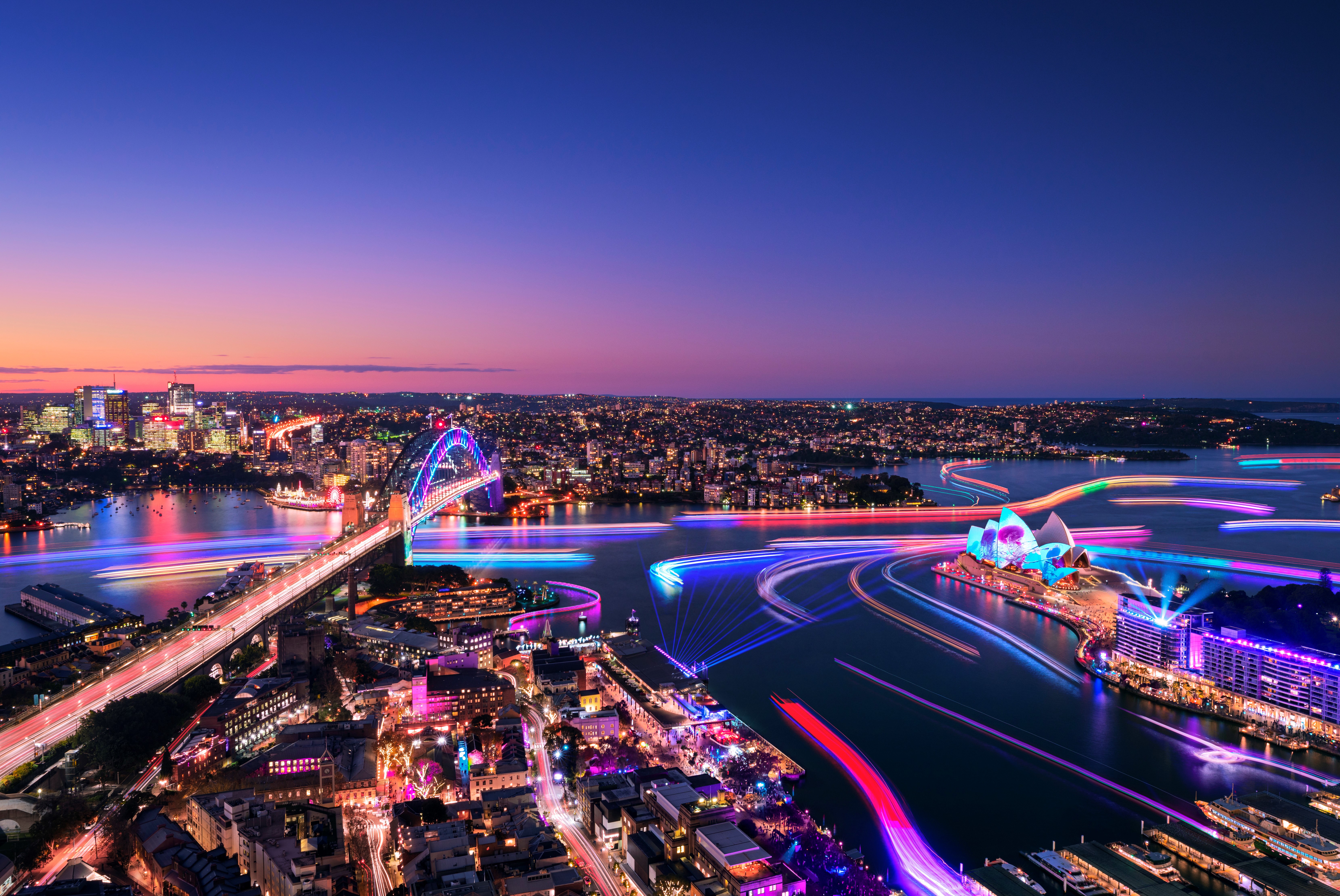 Vivid Sydney Festival. Image credit: Destination NSW