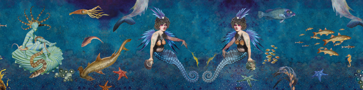 A section of Deboral Kelly’s mermaids