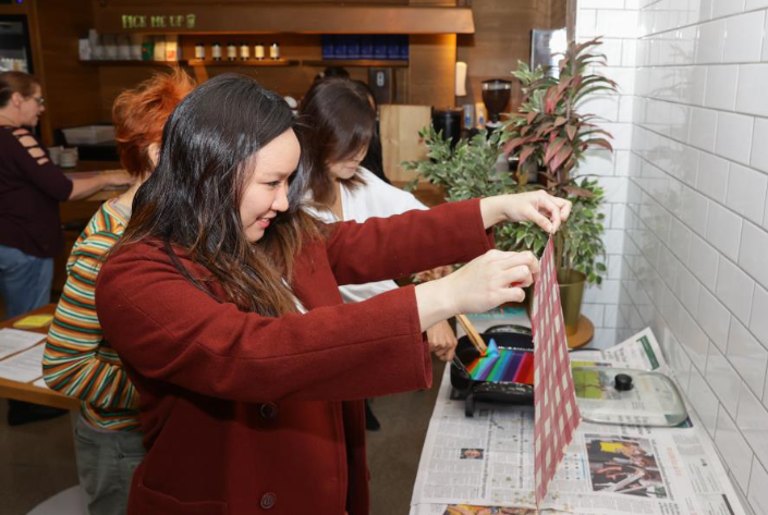 Brookfield bees wax wrap workshops. Image courtesy of Brookfield