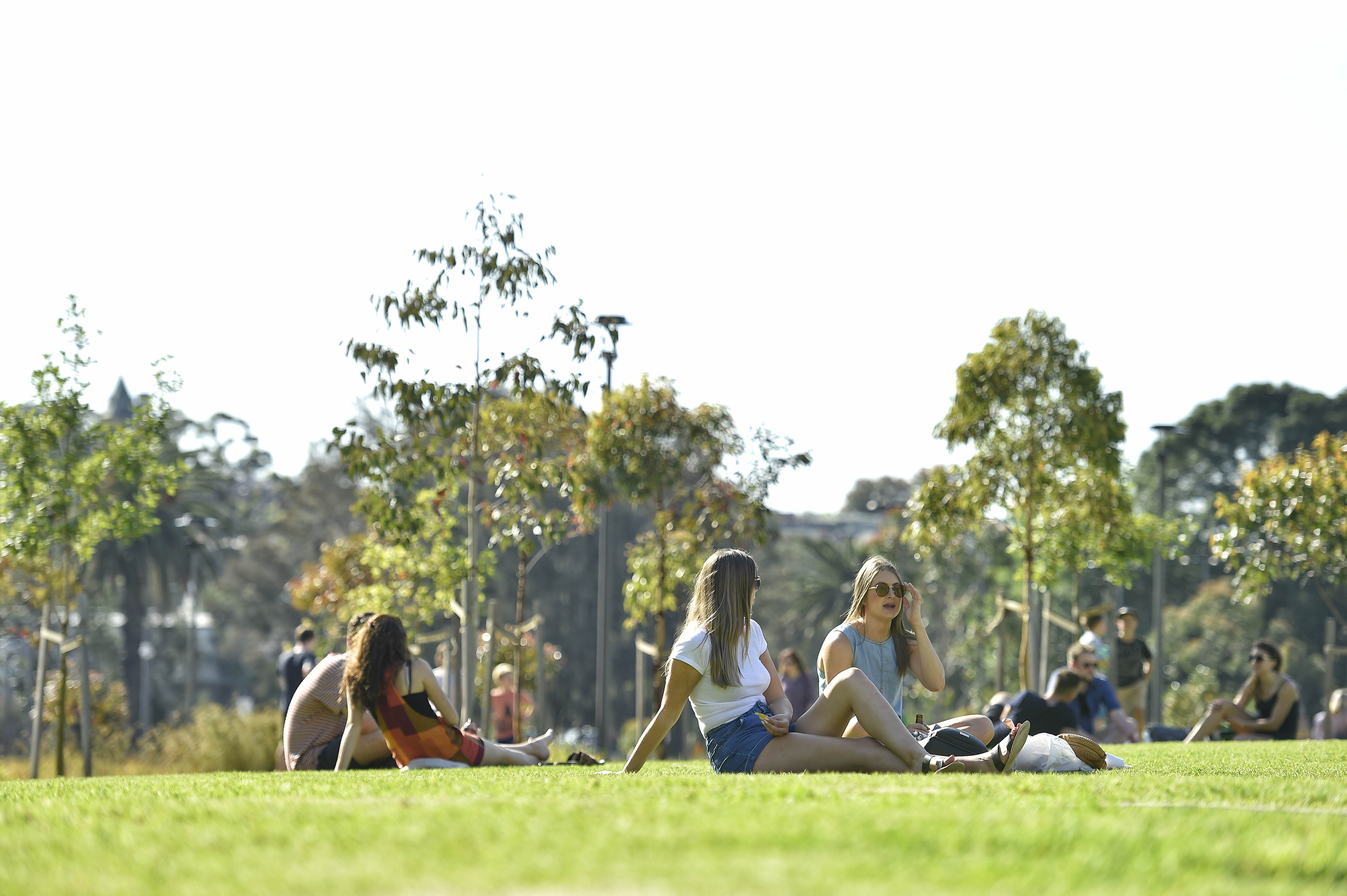 You can now gather outdoors in groups of 30 in public spaces.