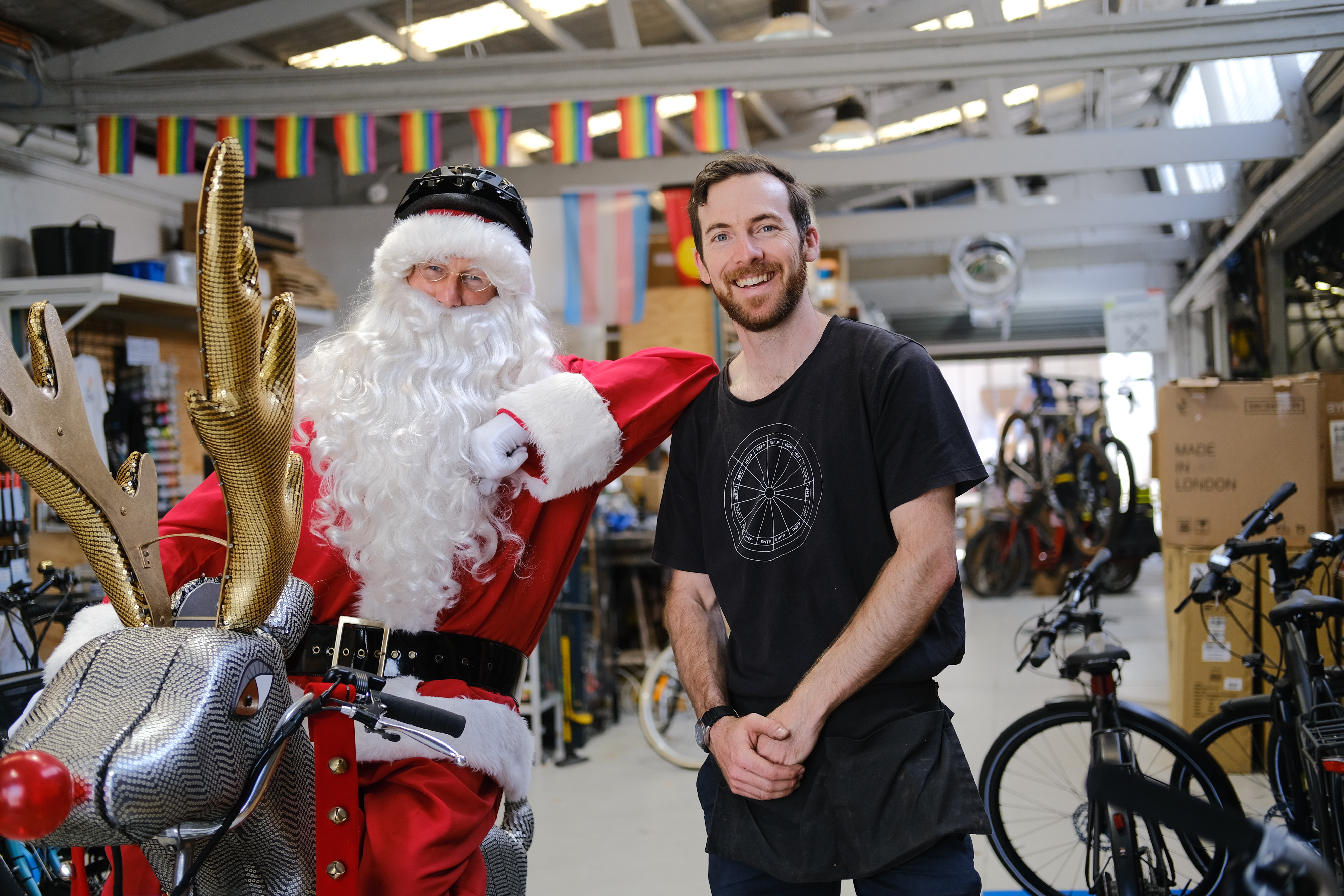 Chris Moore from Omafiets Dutch Bicycles. Image: Chris Southwood / City of Sydney