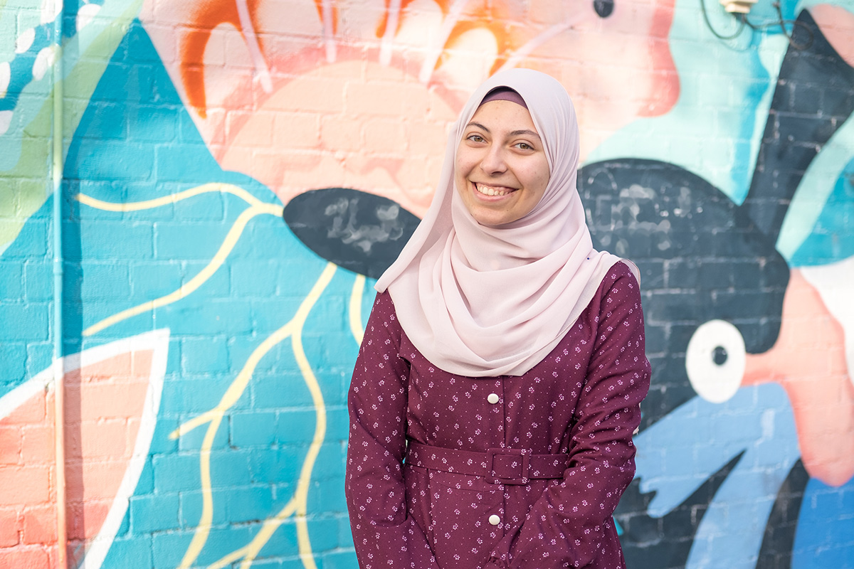 Refugee Week 2021 - Band Together speaker, Roaa Ahmed