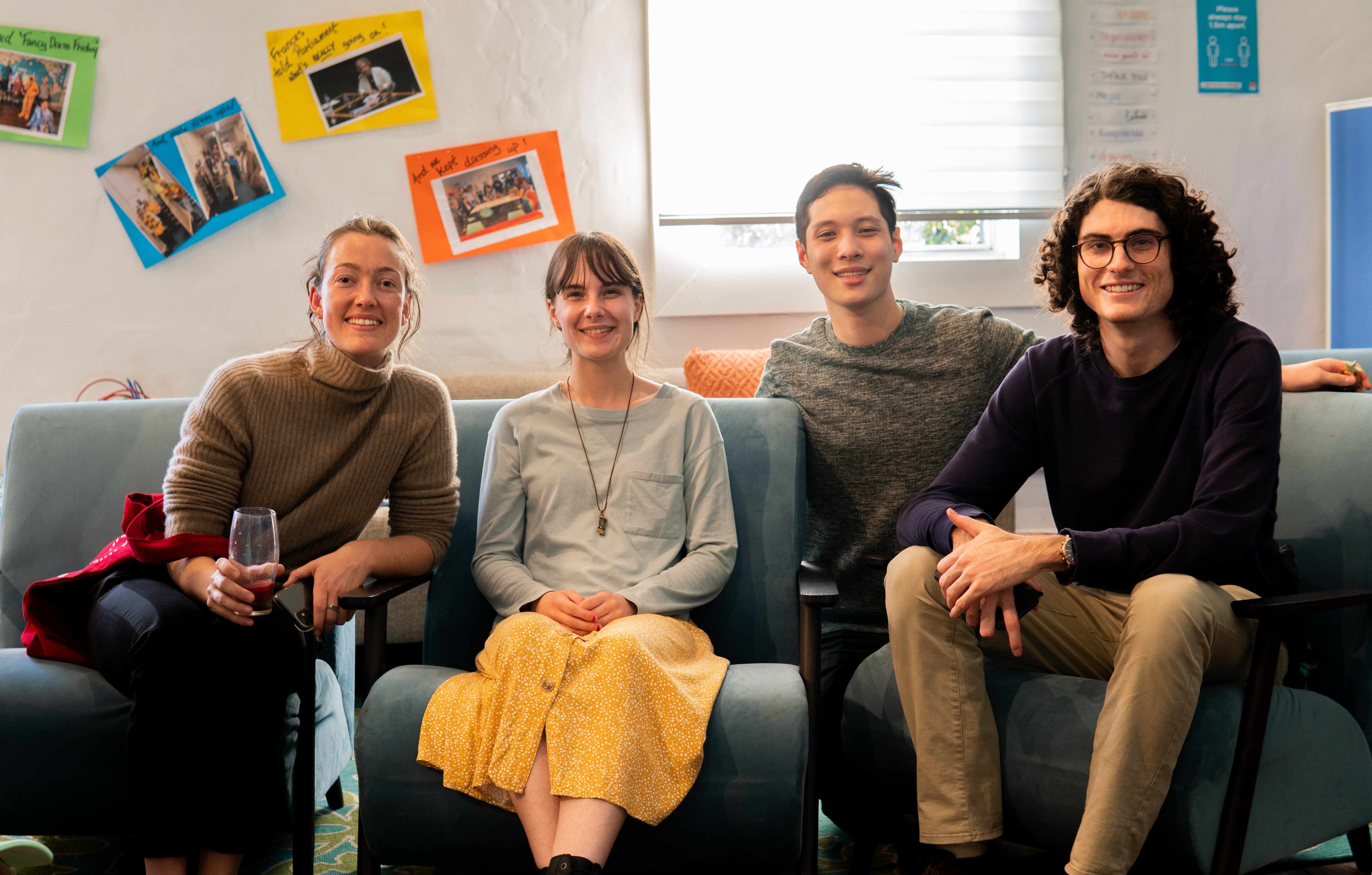 Volunteers at the Asylum Seekers Centre in Newtown. Credit: Erin Black / Asylum Seekers Centre