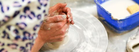 Beginner wheel throwing &amp; hand building ceramics classes