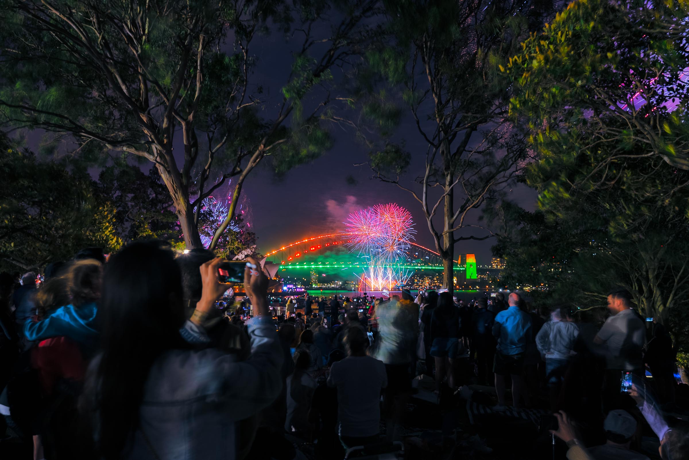 Mrs Macquaries Point is a great backdrop for some amazing pictures with the Harbour Bridge. New Years or otherwise. Image: City of Sydney / Matt Lambley