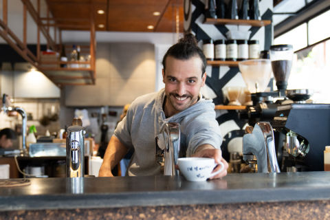 Star barista Nathan Amari, Single O cafe in Surry Hills