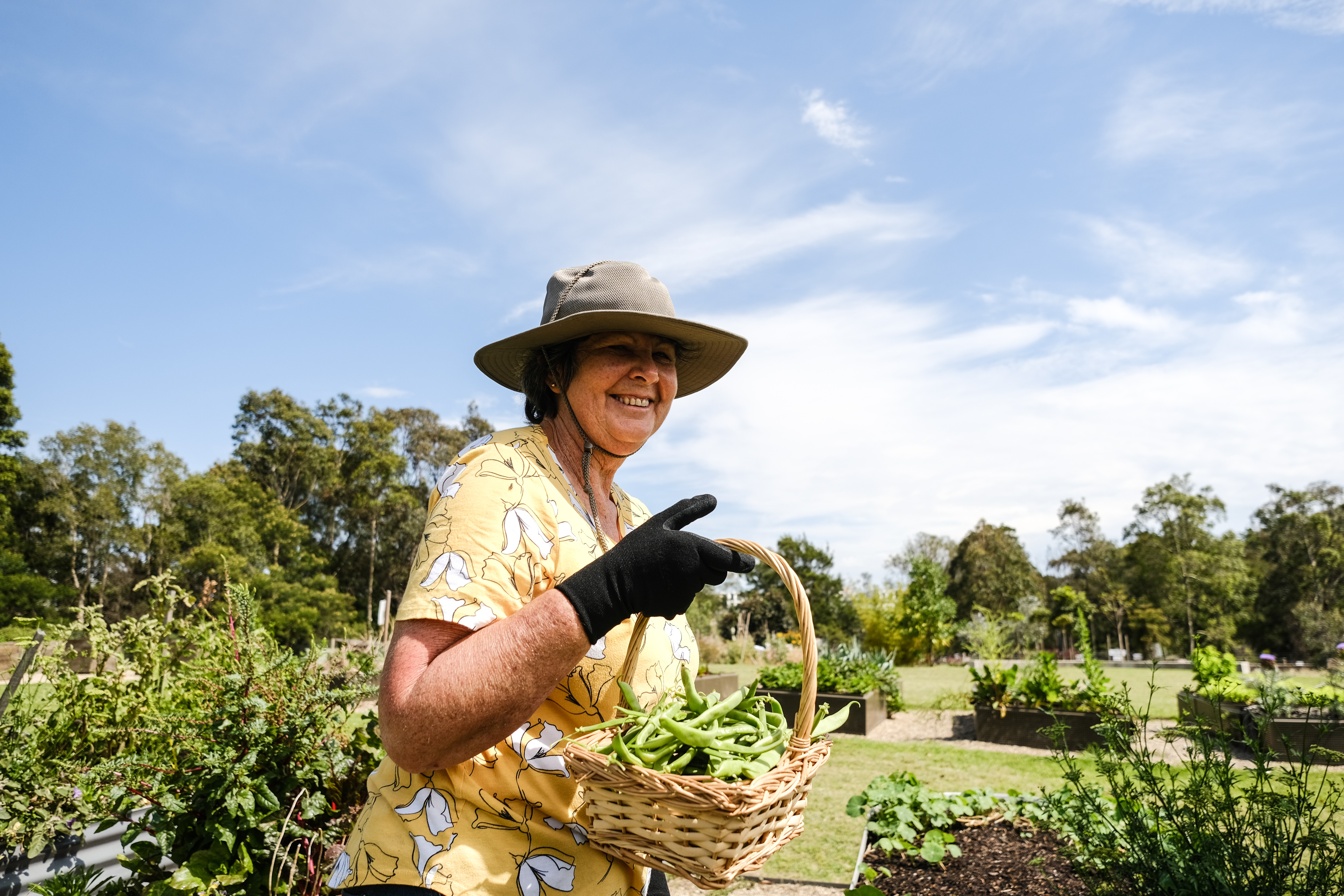 Jenny Keast, one of the farm's passionate volunteers. Photo: Chris Southwood / City of Sydney