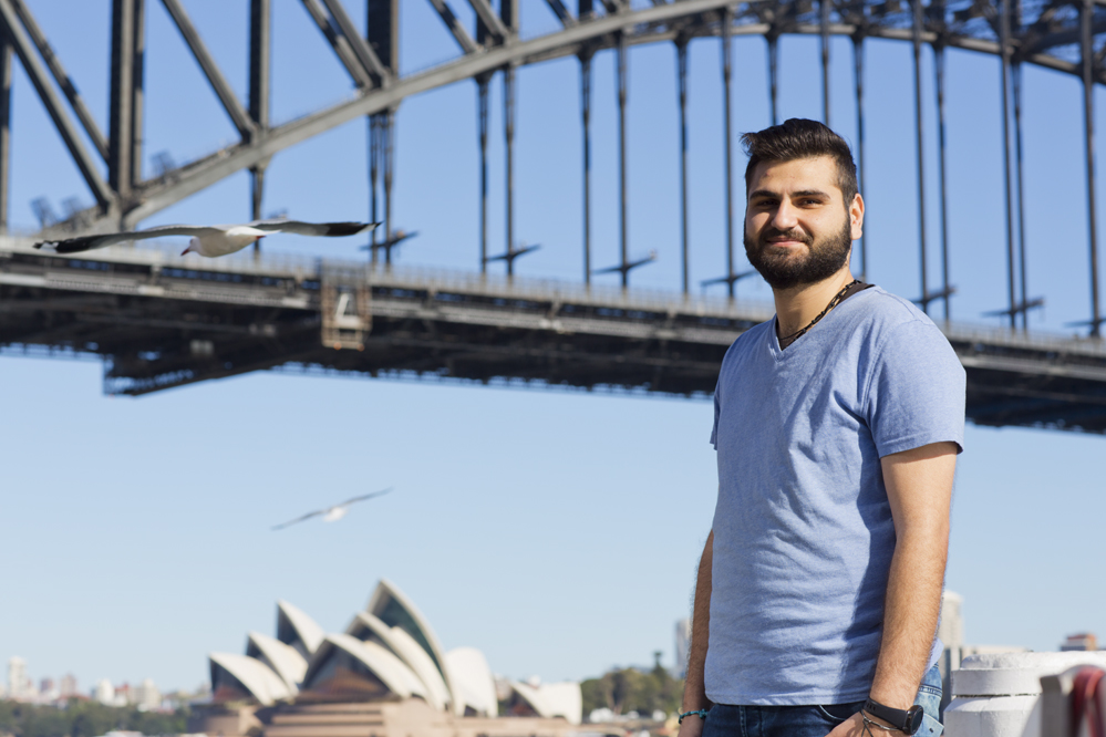 Habib on the harbour. Credit: NS / City of Sydney