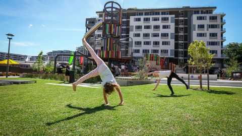 Getting active in nature at Wulaba Park