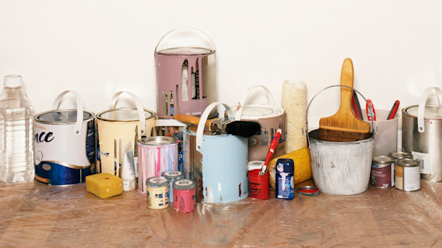 Paint is the most collected item at Household Chemical CleanOuts in our area