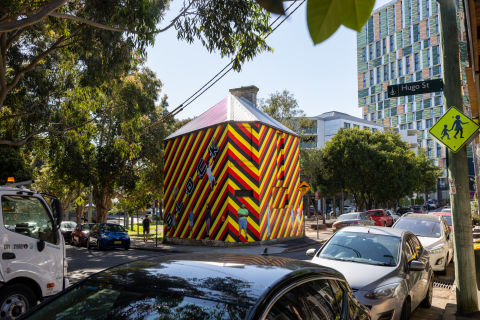 Redfern terrace is in the heart of Redfern. Image credit: City of Sydney / Phoebe Pratt