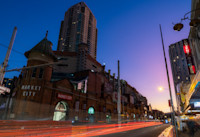Chinatown at sunset. Image credit: Abril Felman