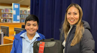 WorkVentures student and laptop