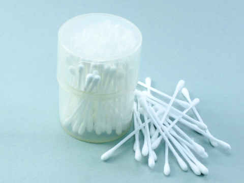 The packaging may say cotton ear buds, but these often have plastic in them too