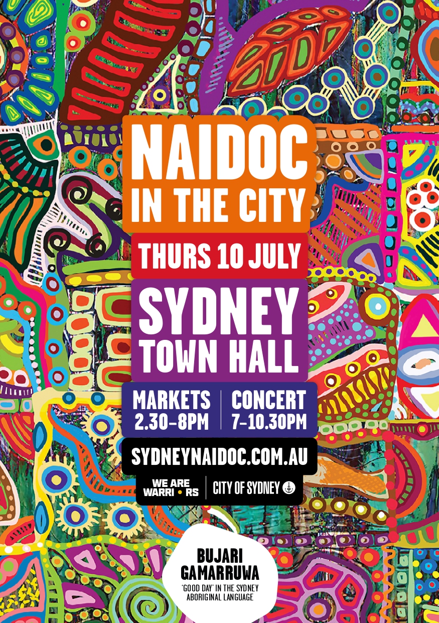 NAIDOC in the City flyer