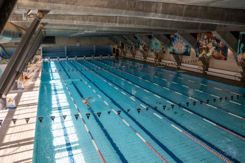 Cook + Phillip Park Pool. Image:  City of Sydney / Abril Felman, 2022.