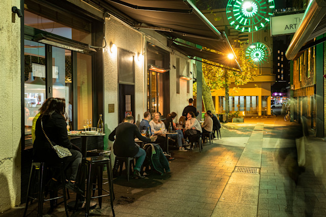 Outdoor Dining at Dear Saint Eloise 