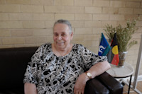 Aunty Joyce Wymarra in Glebe. Photo by Larissa Minniecon