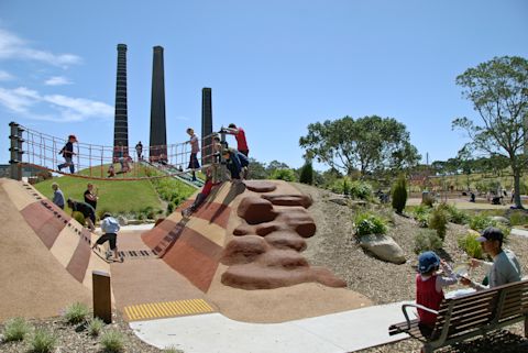 Sydney Park's super fun playground