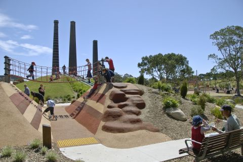 Sydney Park&#39;s super fun playground