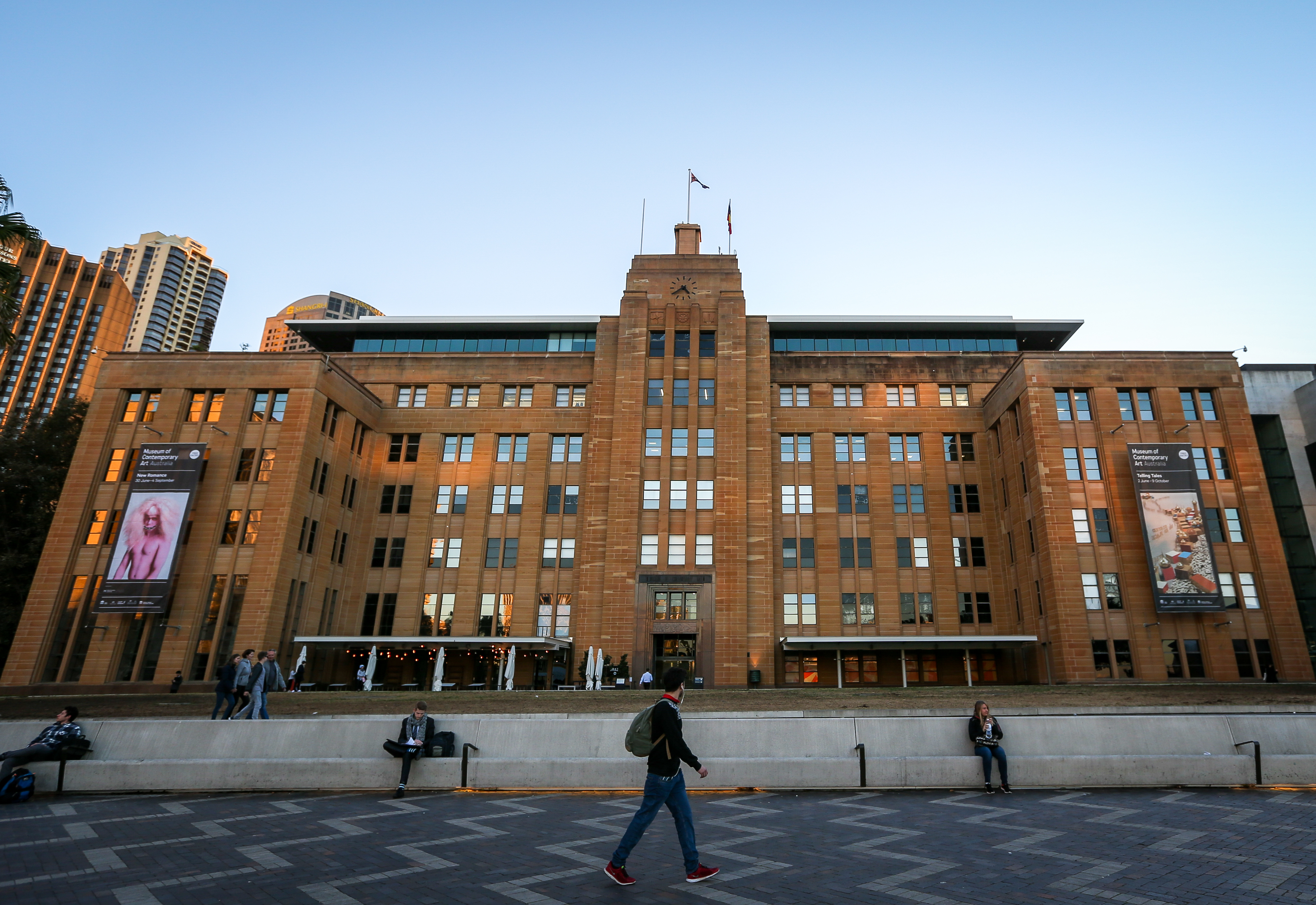 Image description: The Museum of Contemporary Art in Sydney's Circular Quay.