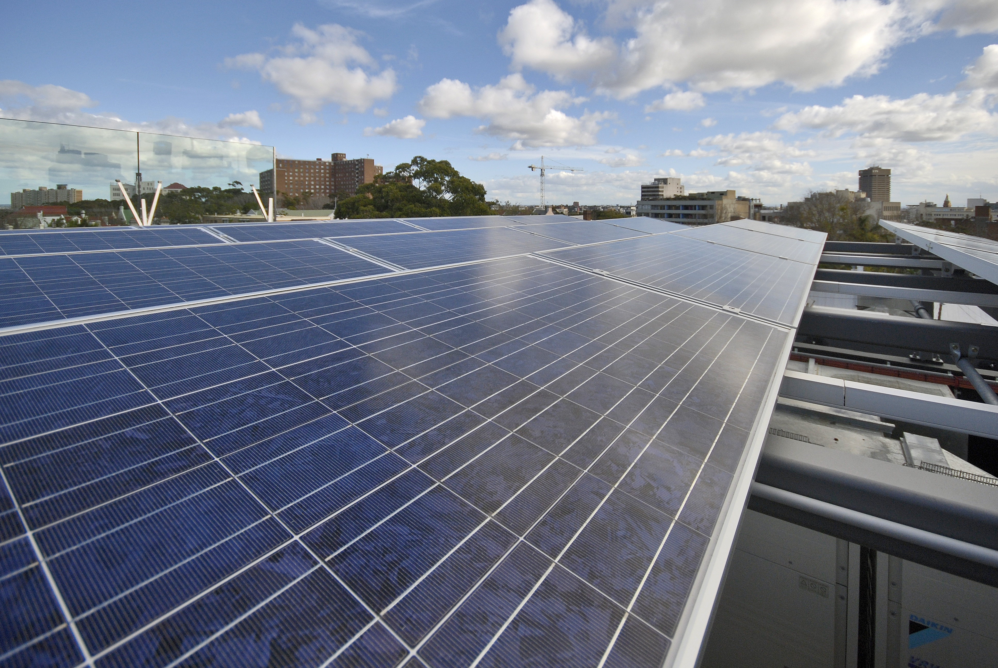 Solar panels on our buildings will help power 100% of our own operations by 2020