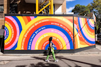 Magic Circles Creative Hoardings
