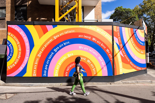 Magic Circles Creative Hoardings