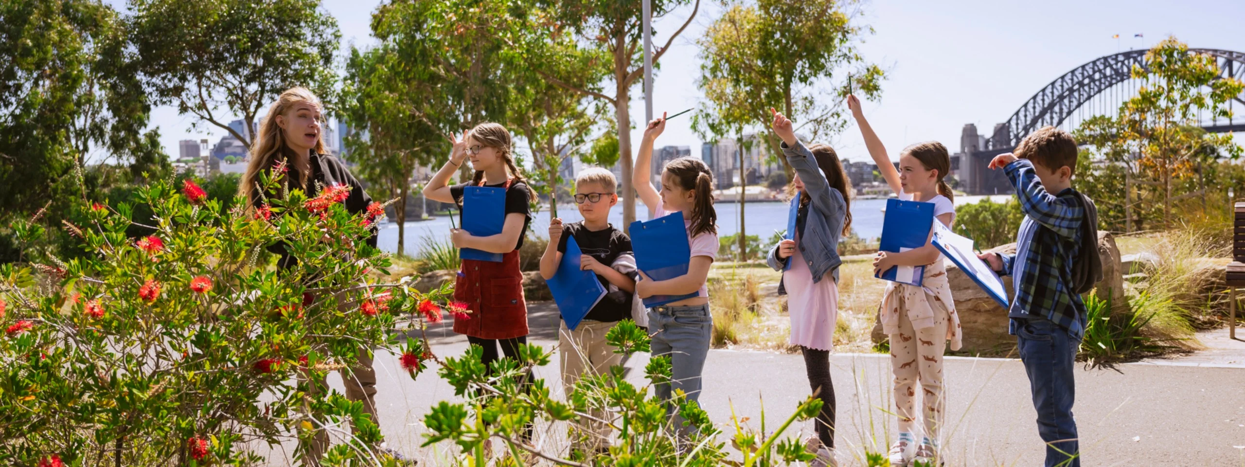 School holidays at Barangaroo Reserve