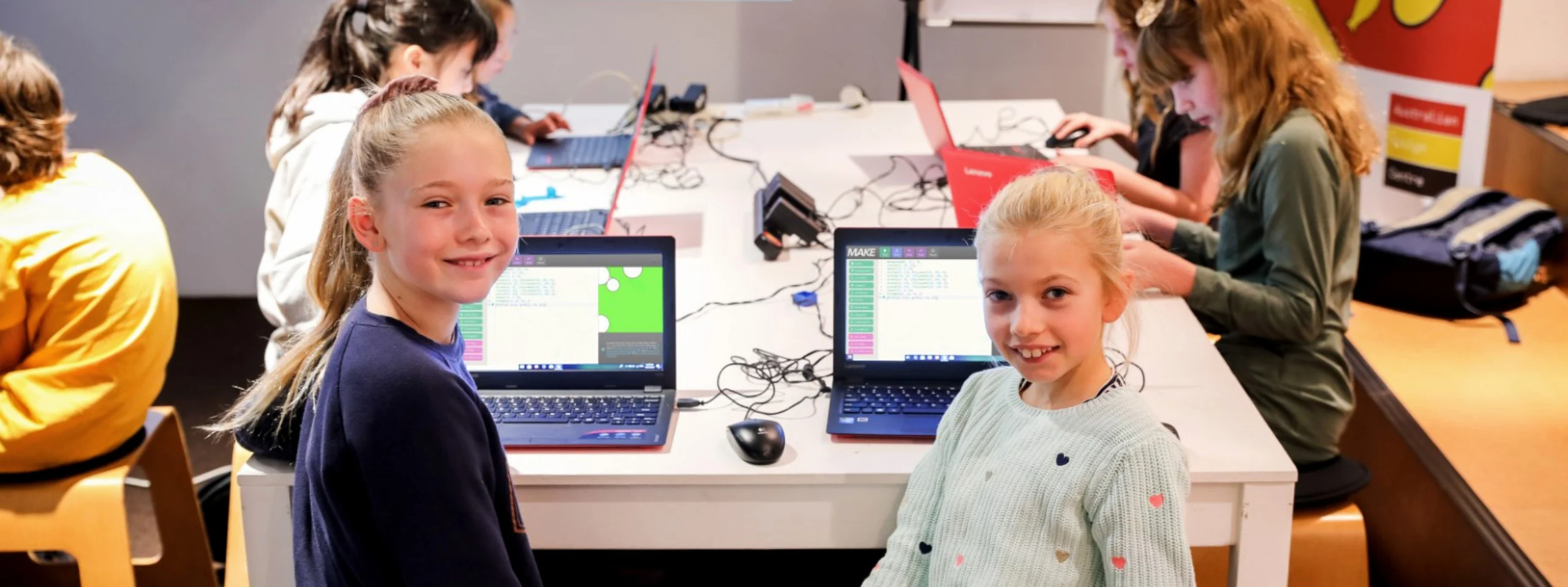 Creative coding workshops at Darling Square library