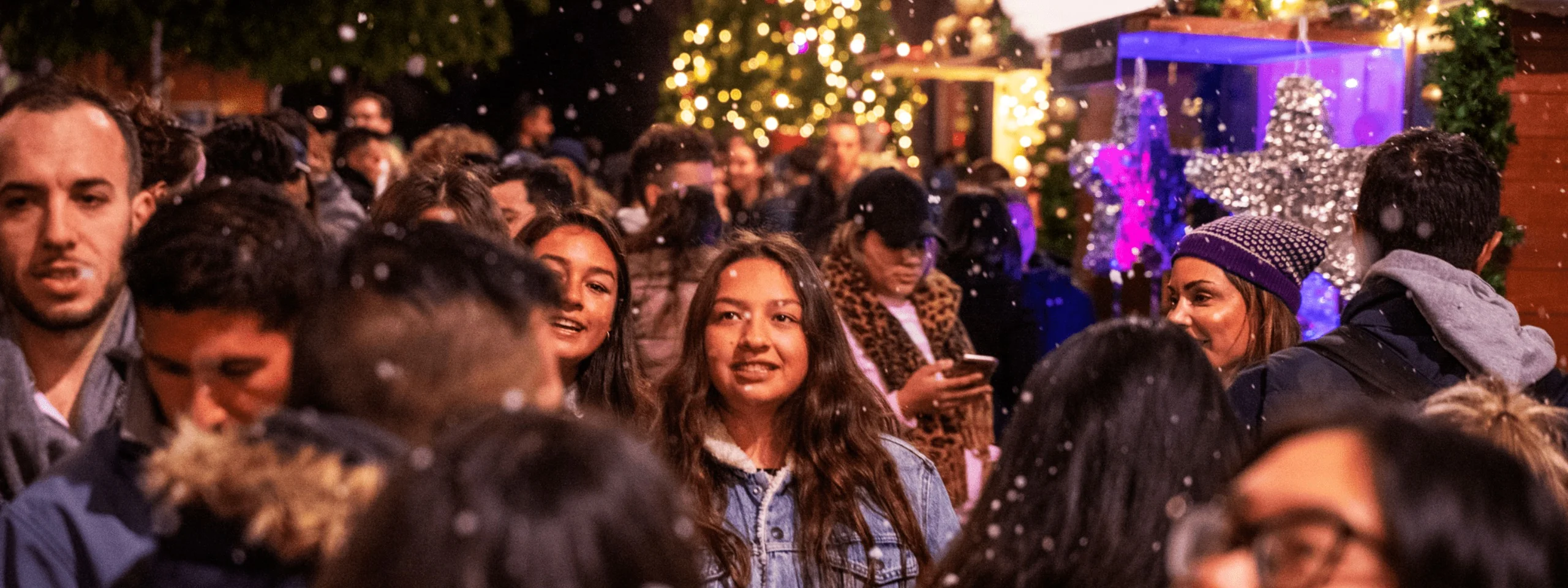 Wander through a winter wonderland in The Rocks