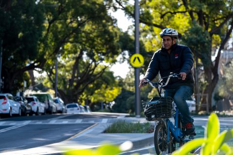 Riding to work is often the fastest and most convenient way to travel. Our network of cycleways and shared paths makes the journey safe and smooth. 