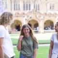 Young people at Sydney University. Photo: Getty Images