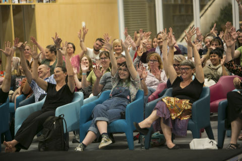 Auslan Poetry Slam event at Green Square Library 