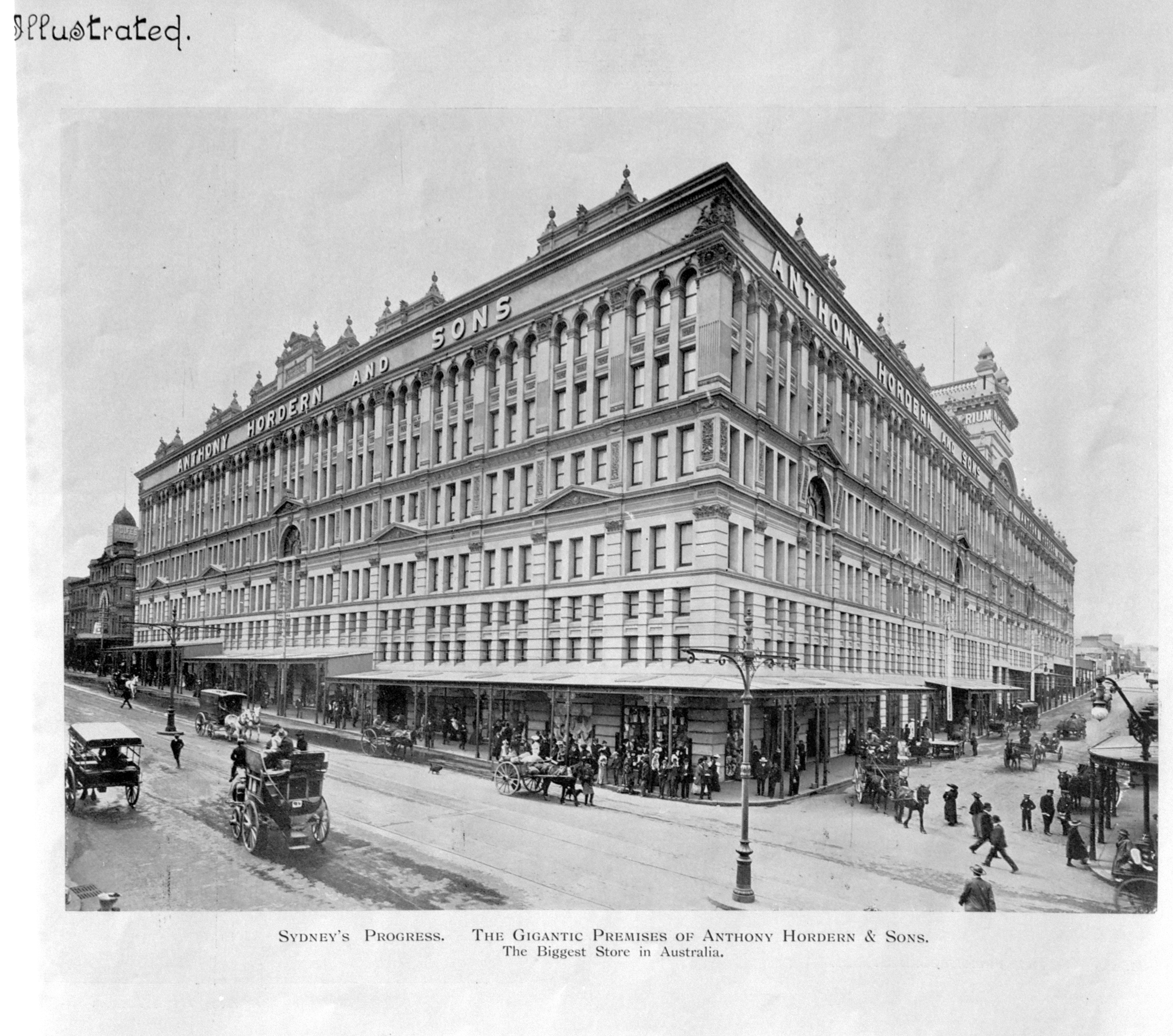 Anthony Hordern & Sons, 1902. Image: City of Sydney Archives