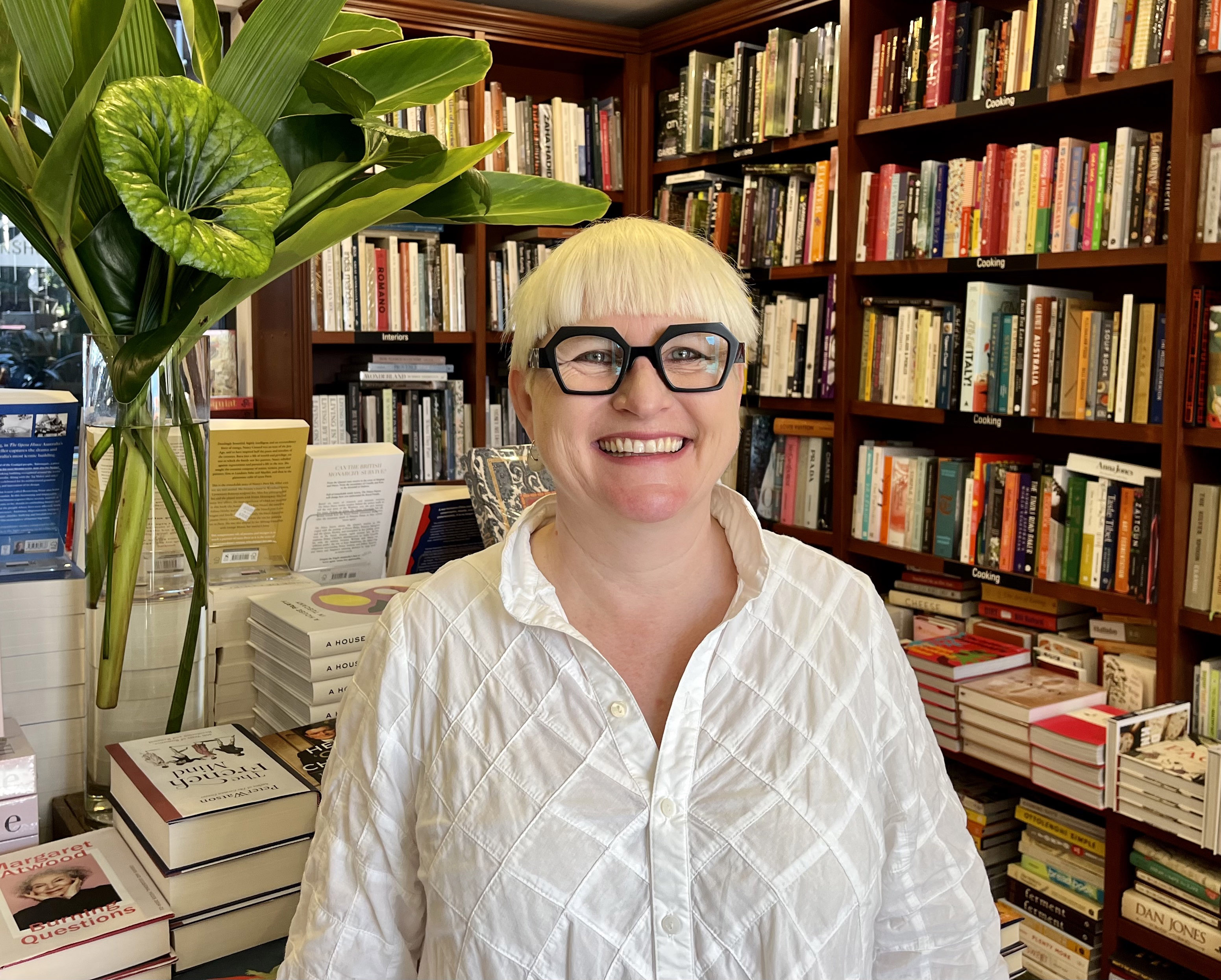 Potts Point Bookshop owner Anna Low