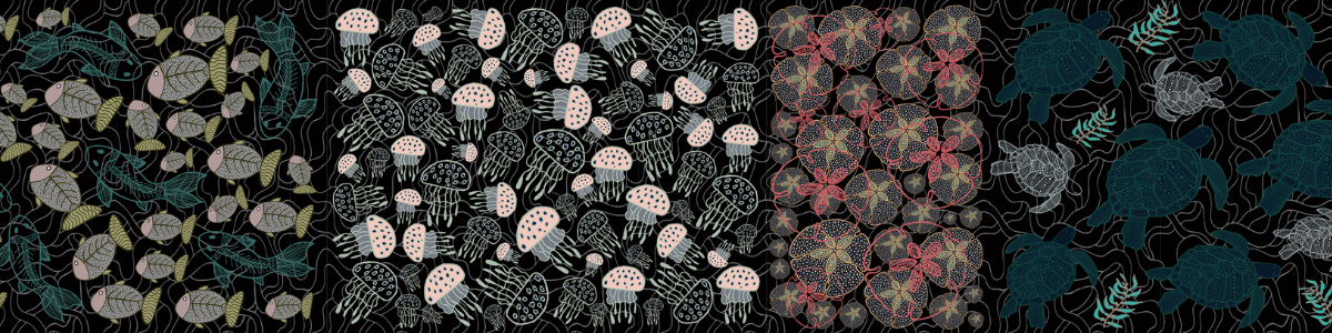 A section of Debra Beale’s Garrigarrang Nura