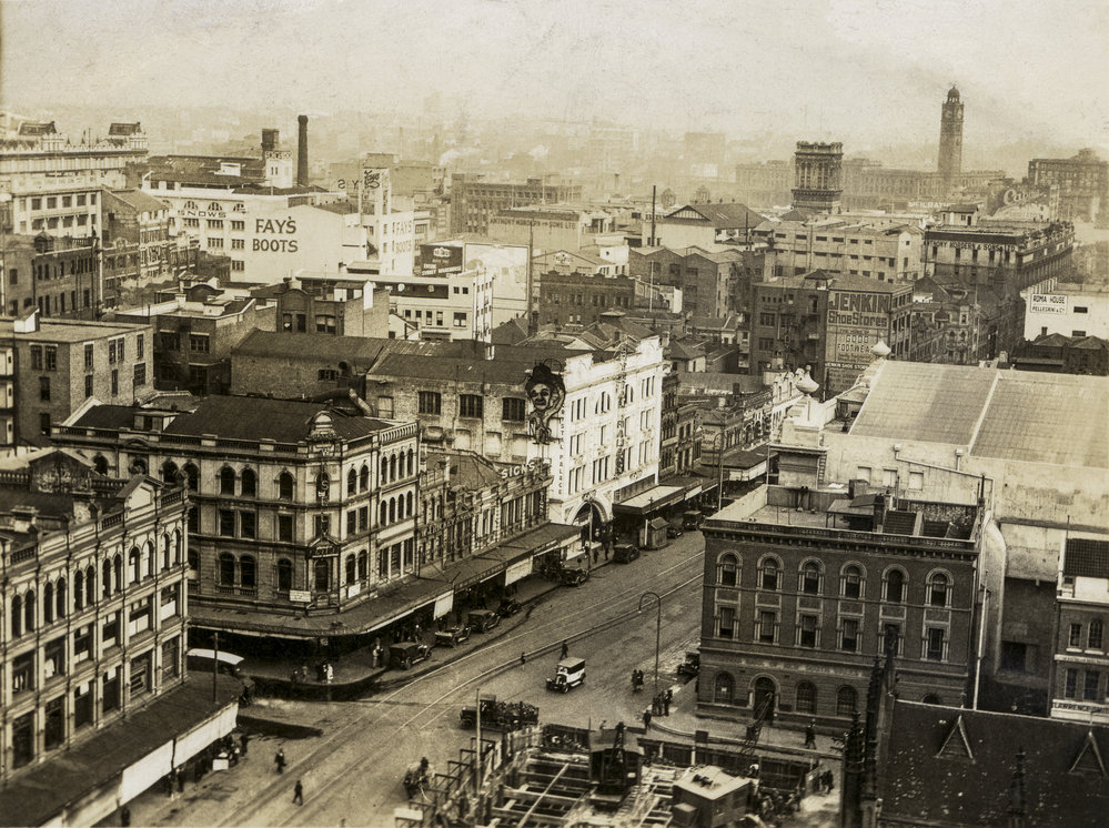 George and Bathurst streets, 1929. Image: City of Sydney Archives