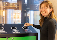 If your item has a plug, power cord or battery, recycle it safely and never put it in your household bins. Photo: Cassandra Hannagan / City of Sydney