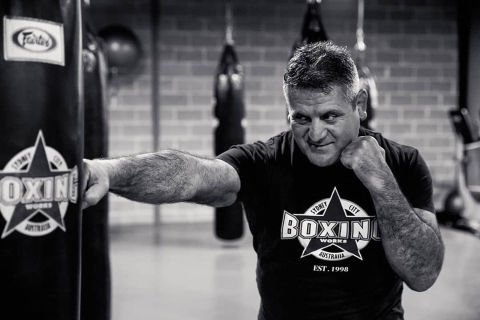 Larry Papadopoulos, owner of Boxing Works