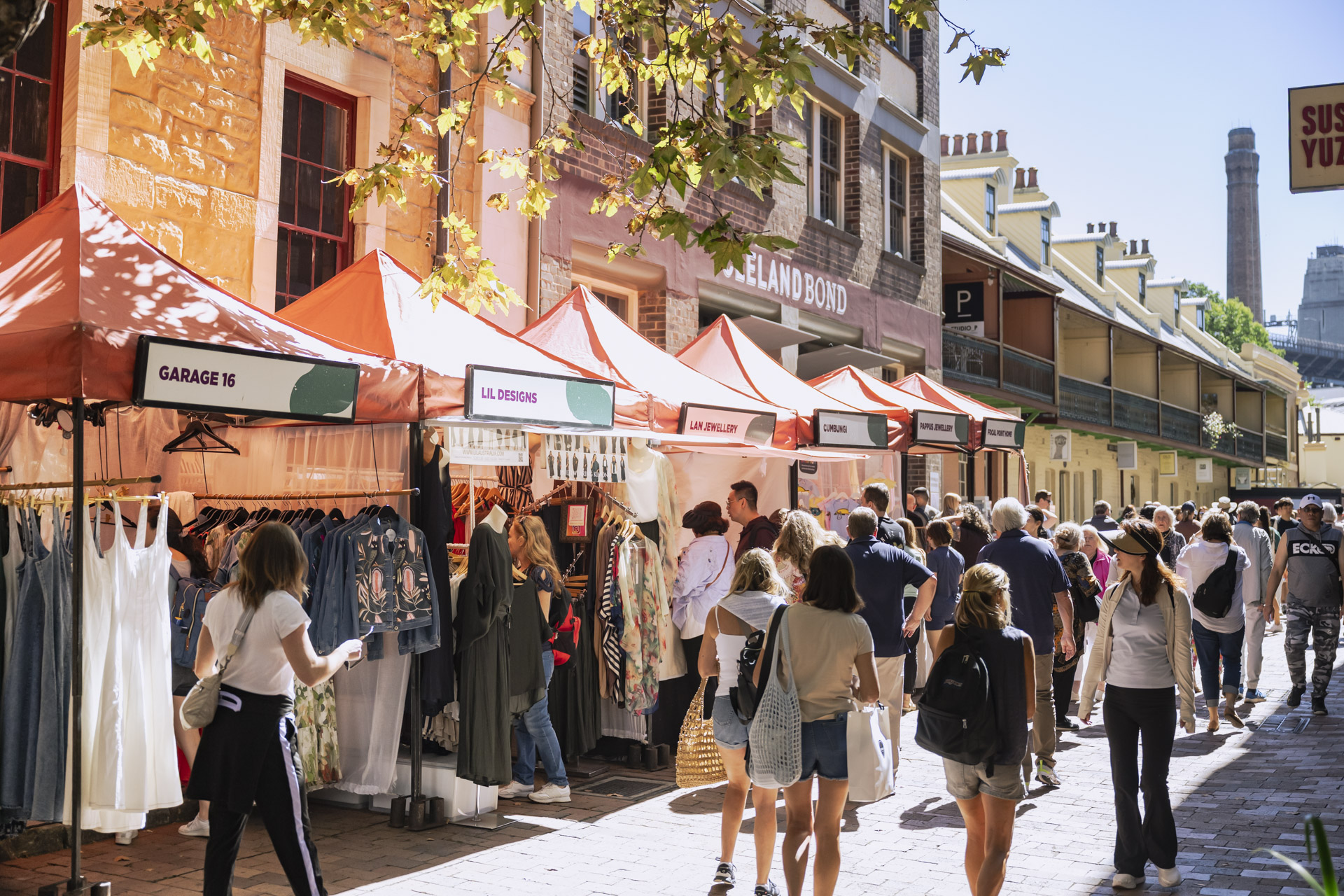 The Rocks Markets. Image: Cassandra Hannagan/Placemaking NSW