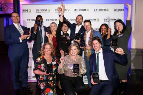 Sydney City Regionial Business Awards winners were recognised at a gala event