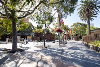 Taylors Square one of the outdoor spaces for Art & About 2026