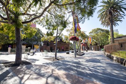 Taylors Square one of the outdoor spaces for Art & About 2026