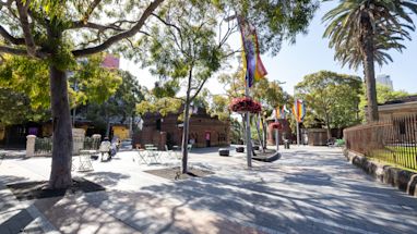 Taylors Square one of the outdoor spaces for Art & About 2026