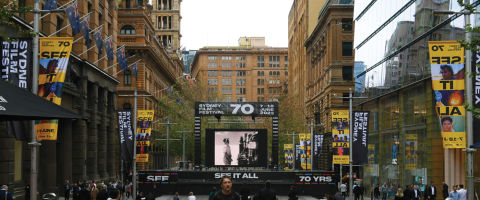 See global short films every lunchtime in Martin Place. Image: Courtesy of Sydney Film Festival, 2024.