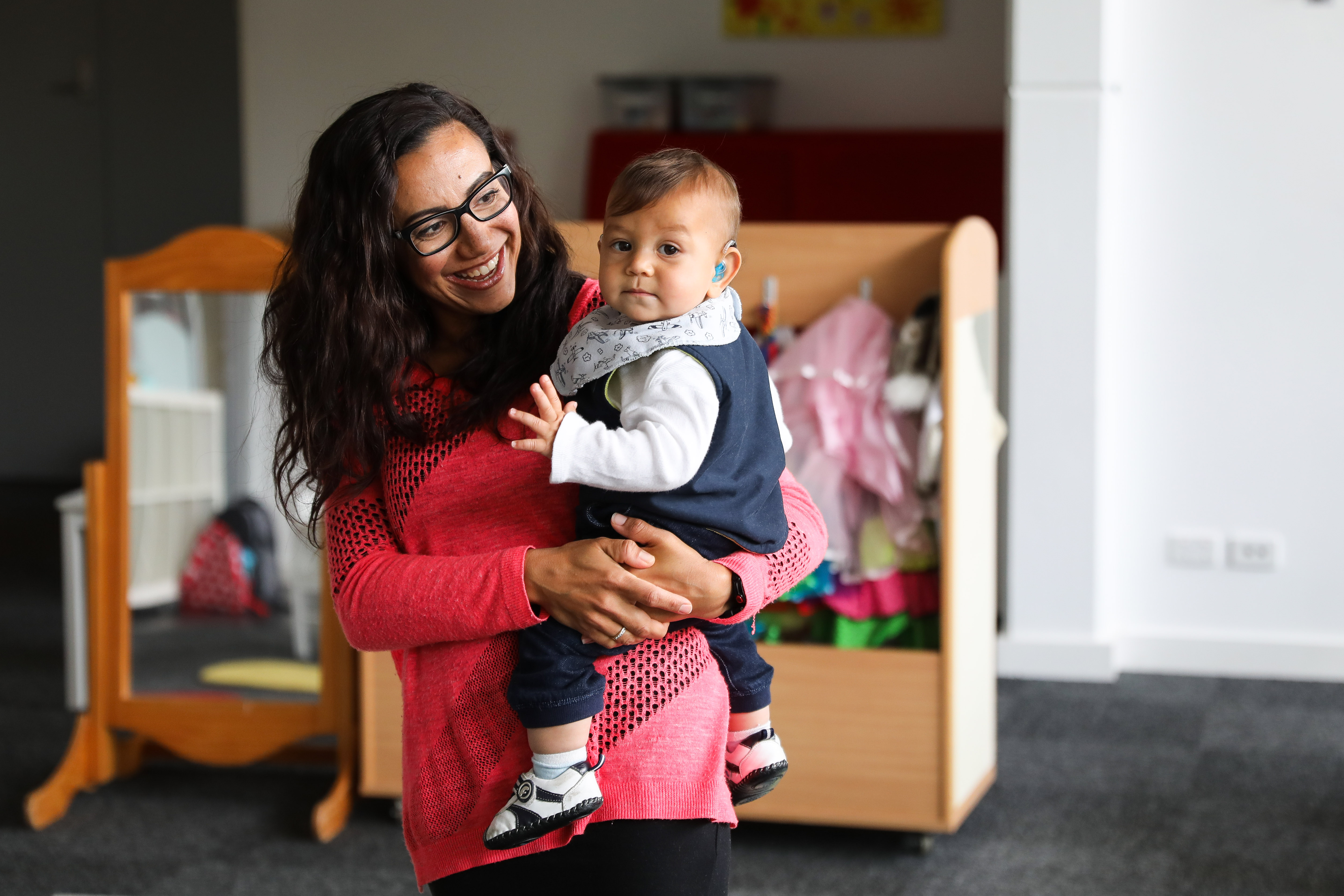 Kate Michael and her son Jack. Image: Katherine Griffiths