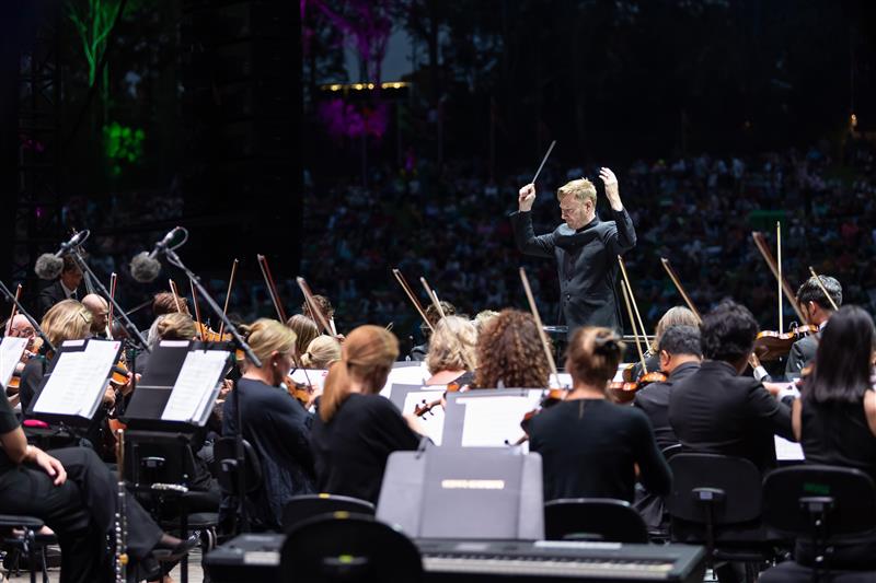 Sydney Symphony Under the Stars. Image: Wendell Teodoro, courtesy of Sydney Festival.