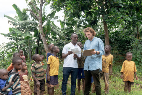 Kua co-founder Darcy Small works closely with partners in Uganda. Photo: Bailey Chappel